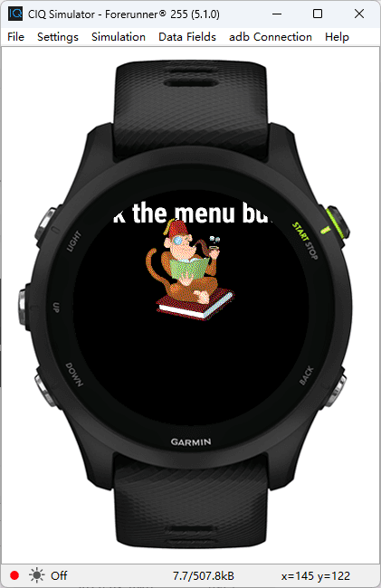 Garmin Connect IQ Develop